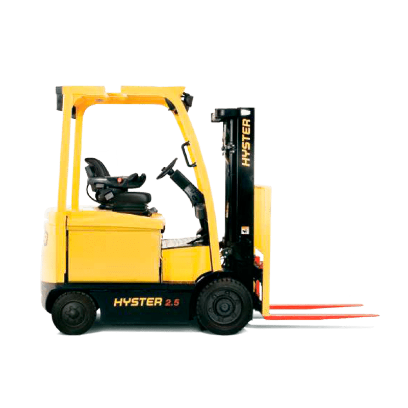 Vista lateral Carretillas electricas hyster E2.2 3.5XN