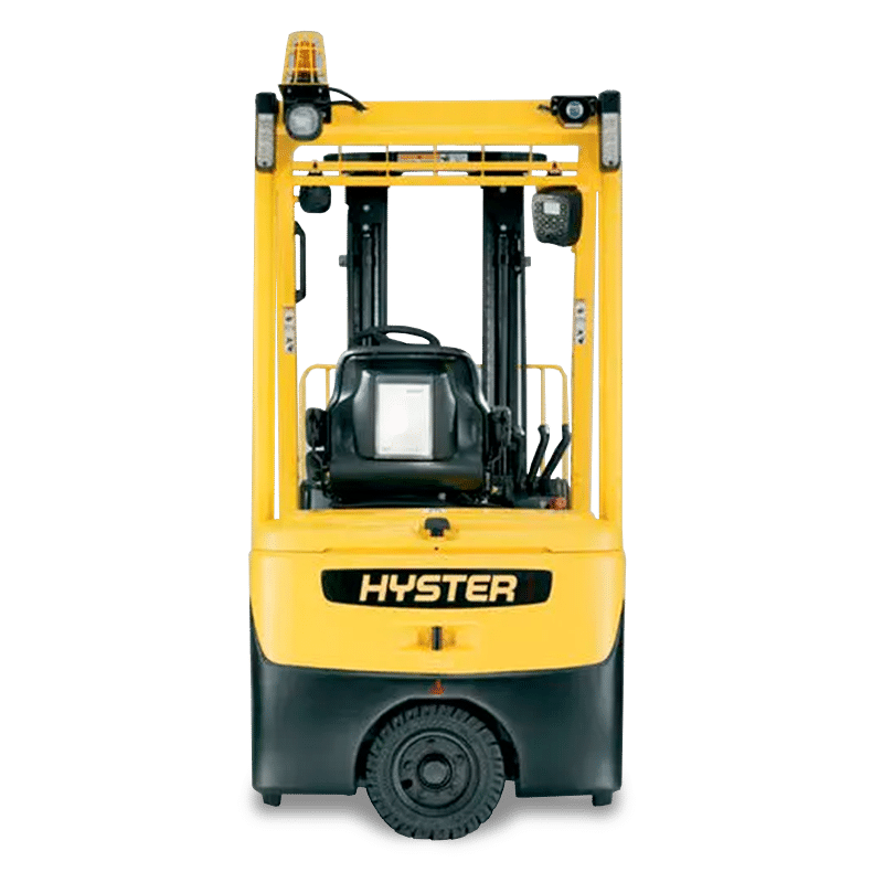 Vista trasera Carretilla electrica hyster J1.5 2.0XNT